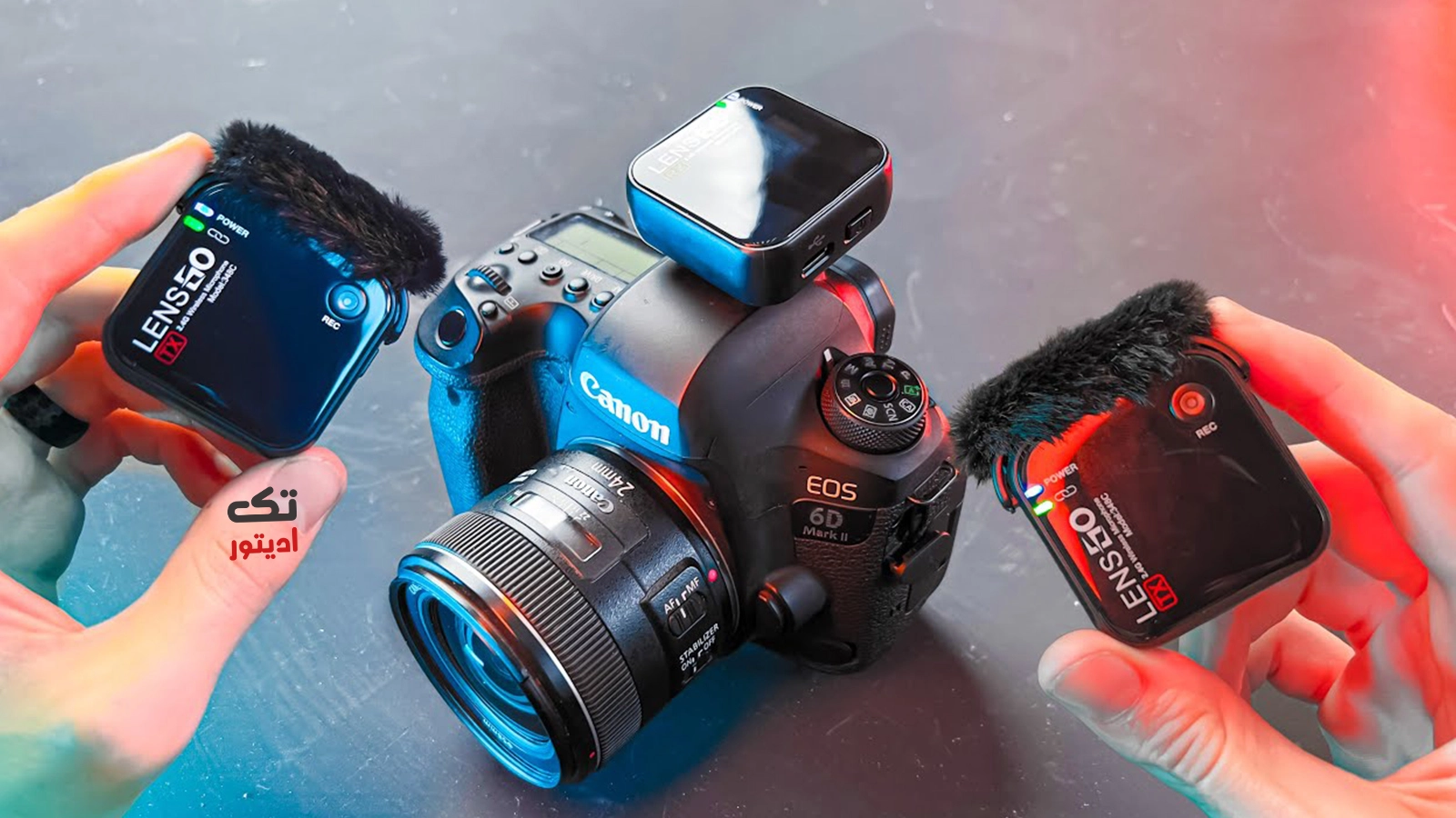 میکروفون-بیسیم-برای-تولیدمحتوا